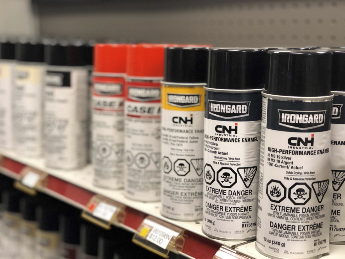 Spraypaint Redline Equipment Archbold Ohio